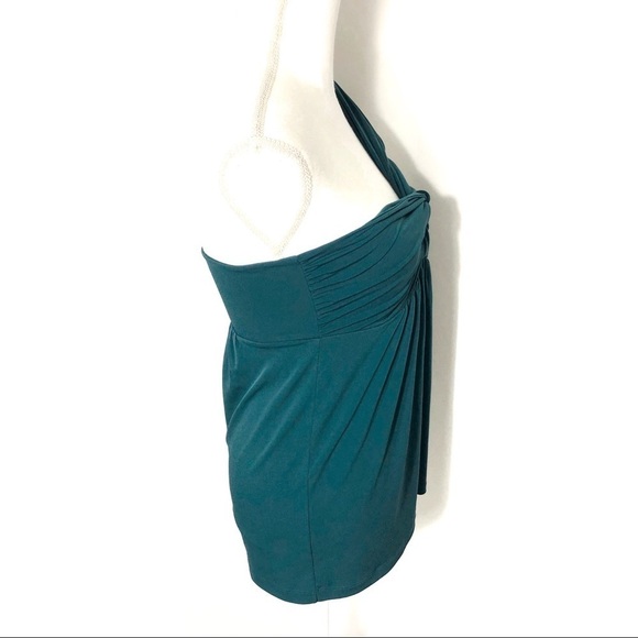 Loft Teal One Shoulder Top NWT XS - Picture 2 of 7